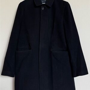 Banana Republic Men's Black Trench Coat
